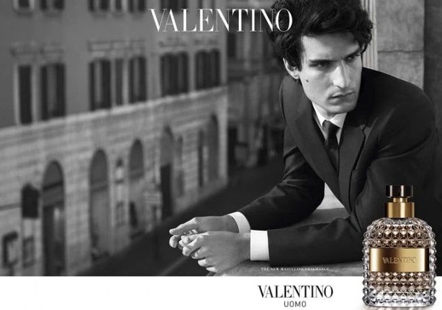 Thiết kế chai nước hoa Valentino Uomo cho Nam 4ml